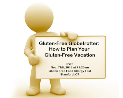 Gluten-Free Globetrotter Live at the GFFAFest in Connecticut