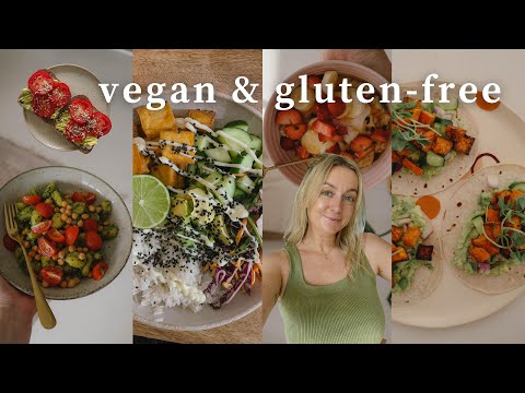 WHAT I EAT IN A WEEK 🍊 vegan & gluten-free ~ easy meal ideas!