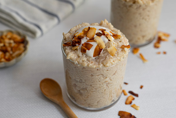 Coconut Vanilla Rice Pudding | Gluten Free & More